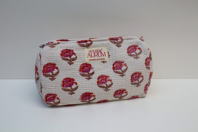 Quilted Cosmetic Case