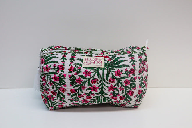Quilted Cosmetic Case