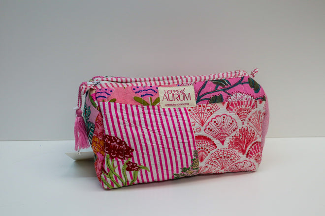 Quilted Cosmetic Case