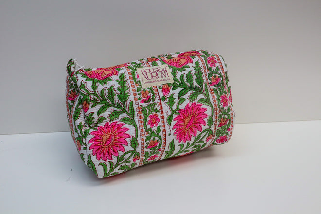 Quilted Cosmetic Case