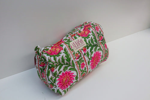 Quilted Cosmetic Case