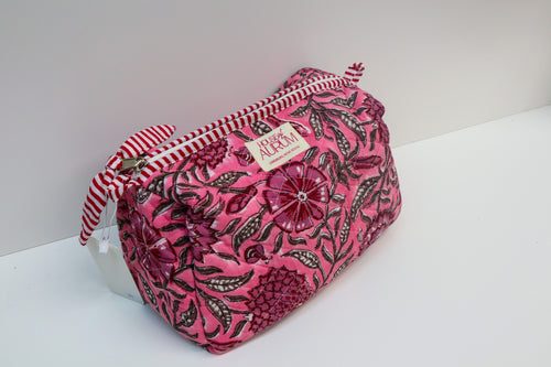 Quilted Cosmetic Case