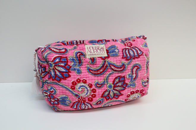 Quilted Cosmetic Case