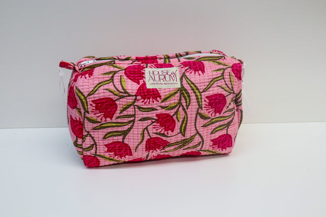 Quilted Cosmetic Case
