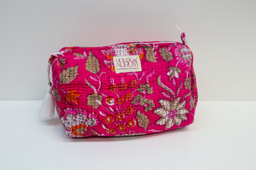 Quilted Cosmetic Case