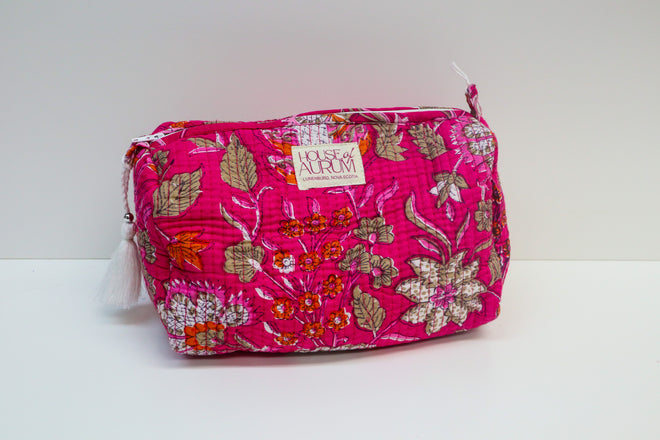 Quilted Cosmetic Case