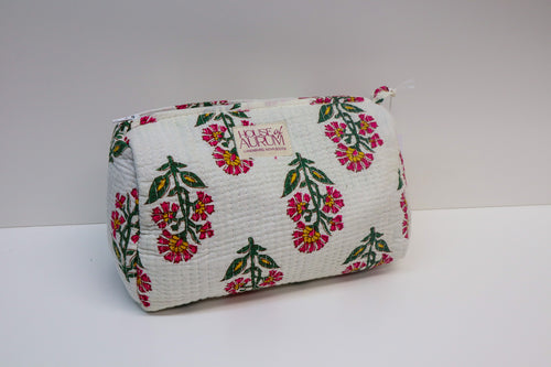 Quilted Cosmetic Case