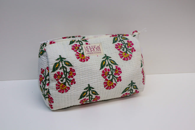 Quilted Cosmetic Case