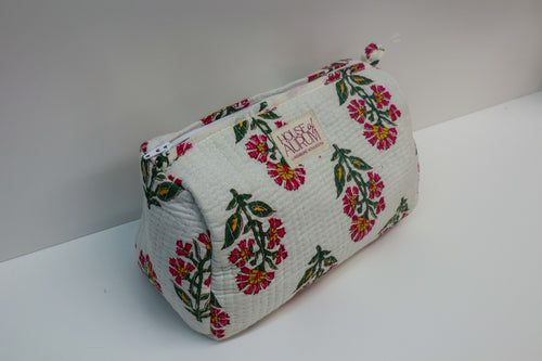 Quilted Cosmetic Case