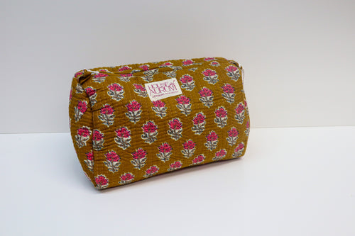 Quilted Cosmetic Case