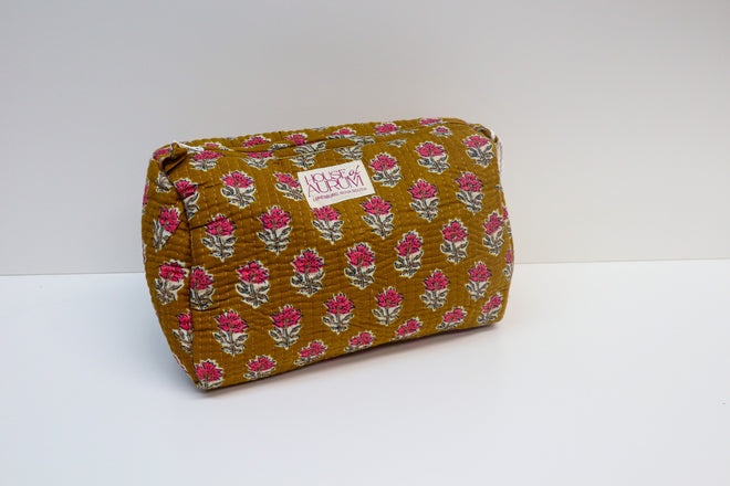 Quilted Cosmetic Case