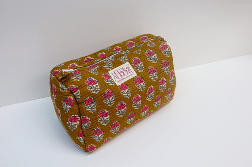 Quilted Cosmetic Case