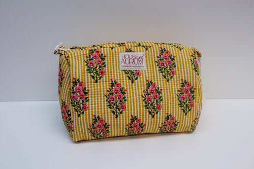 Quilted Cosmetic Case