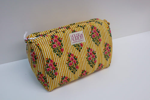 Quilted Cosmetic Case