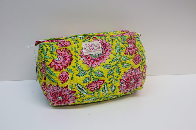Quilted Cosmetic Case