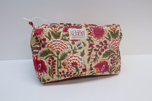 Quilted Cosmetic Case