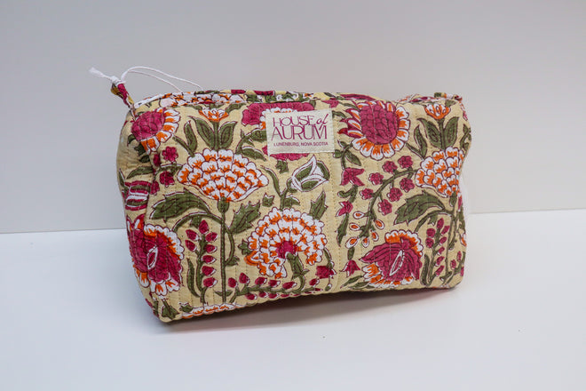 Quilted Cosmetic Case