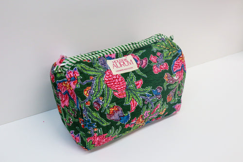 Quilted Cosmetic Case