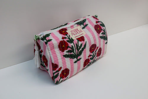 Quilted Cosmetic Case
