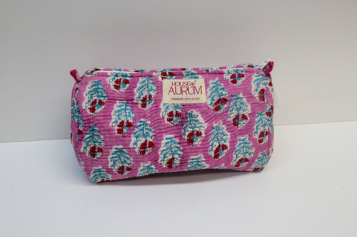 Quilted Cosmetic Case