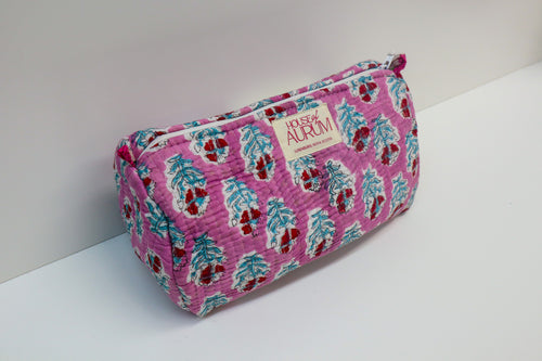 Quilted Cosmetic Case
