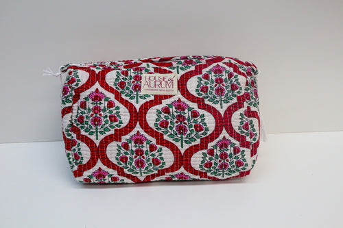 Quilted Cosmetic Case