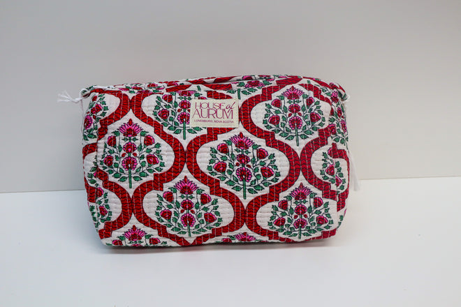 Quilted Cosmetic Case