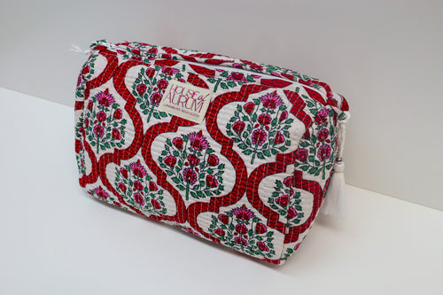 Quilted Cosmetic Case