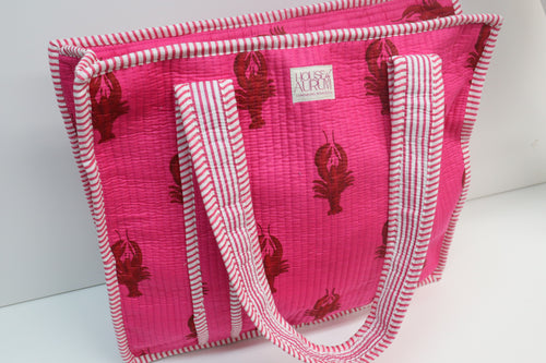 Cotton Quilted Tote