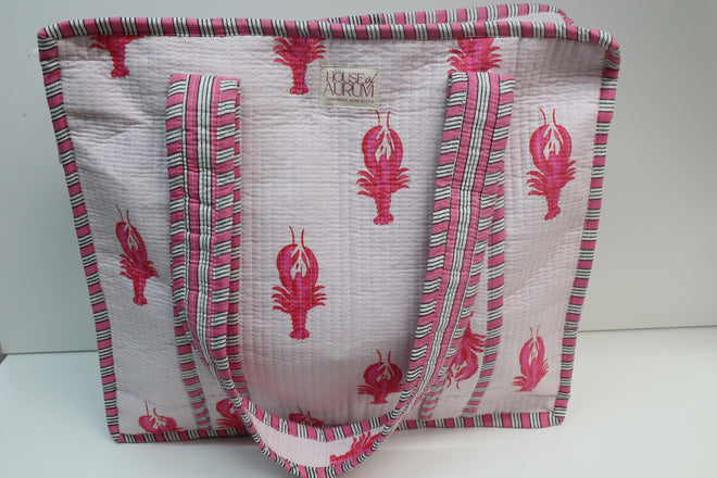 Cotton Quilted Tote