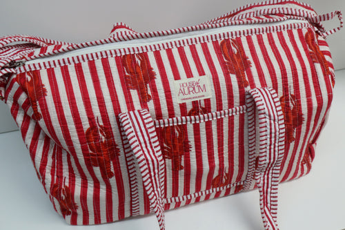 Quilted Medium Duffle