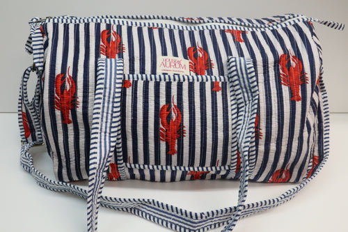 Quilted Medium Duffle
