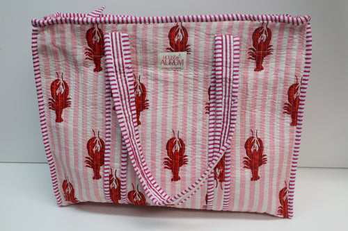 Cotton Quilted Tote