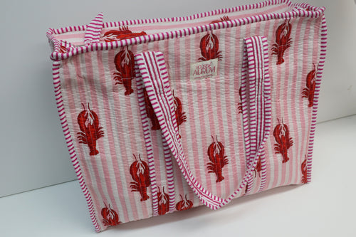 Cotton Quilted Tote