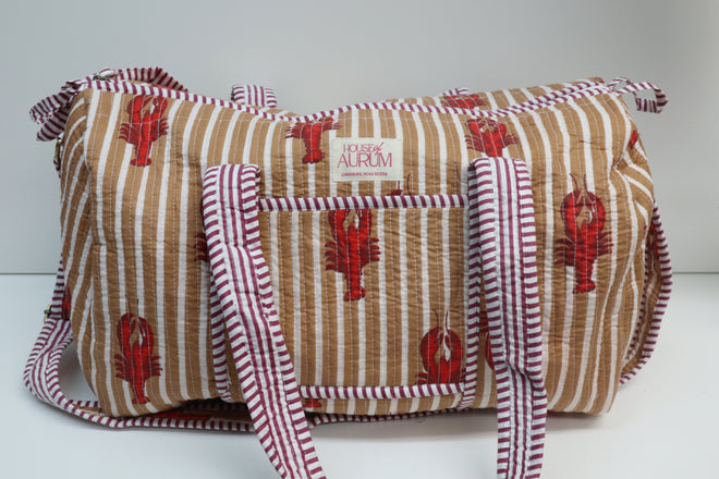 Quilted Medium Duffle
