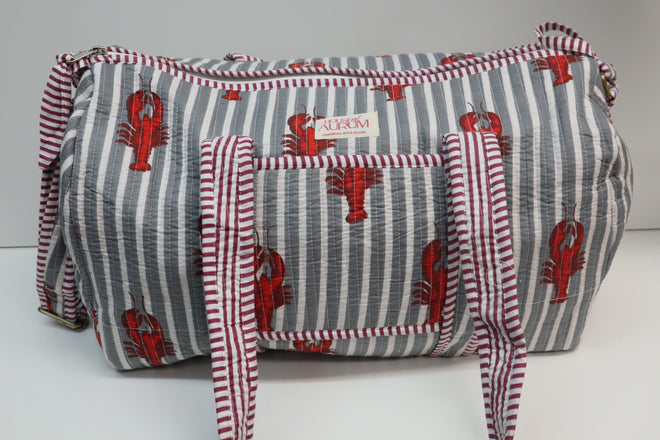 Quilted Medium Duffle