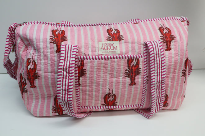Quilted Medium Duffle
