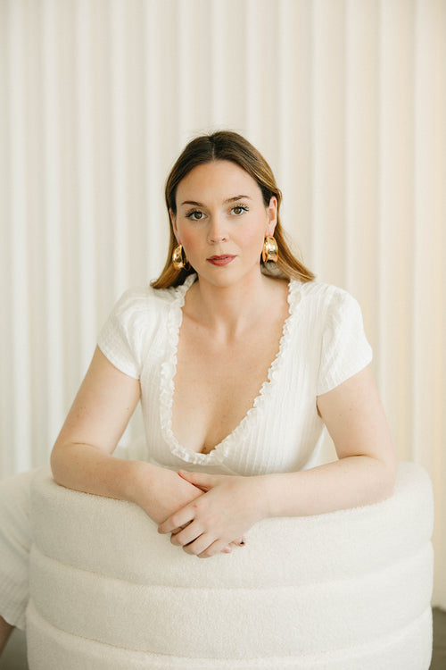 Raven- Inverted Chunky Hoops