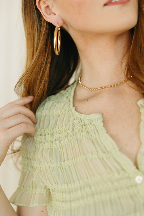 Lolly- Large Lever Back Hoops