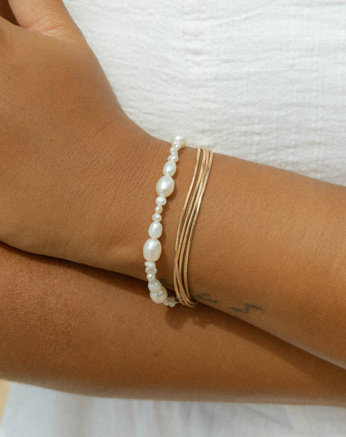 Nikita- Bubble Pearl Bracelet