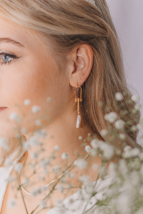 Sicily- Bubble Chain Earrings