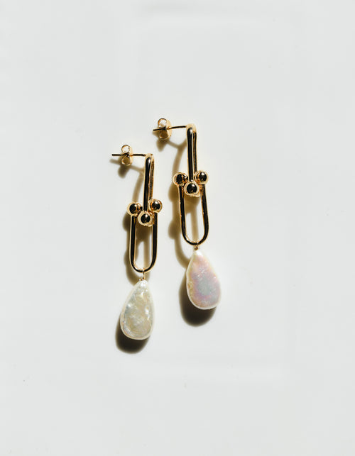 Sicily- Bubble Chain Earrings